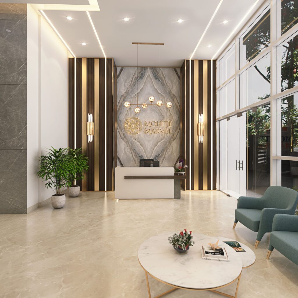 Mohite Marvel Lobby Entrance